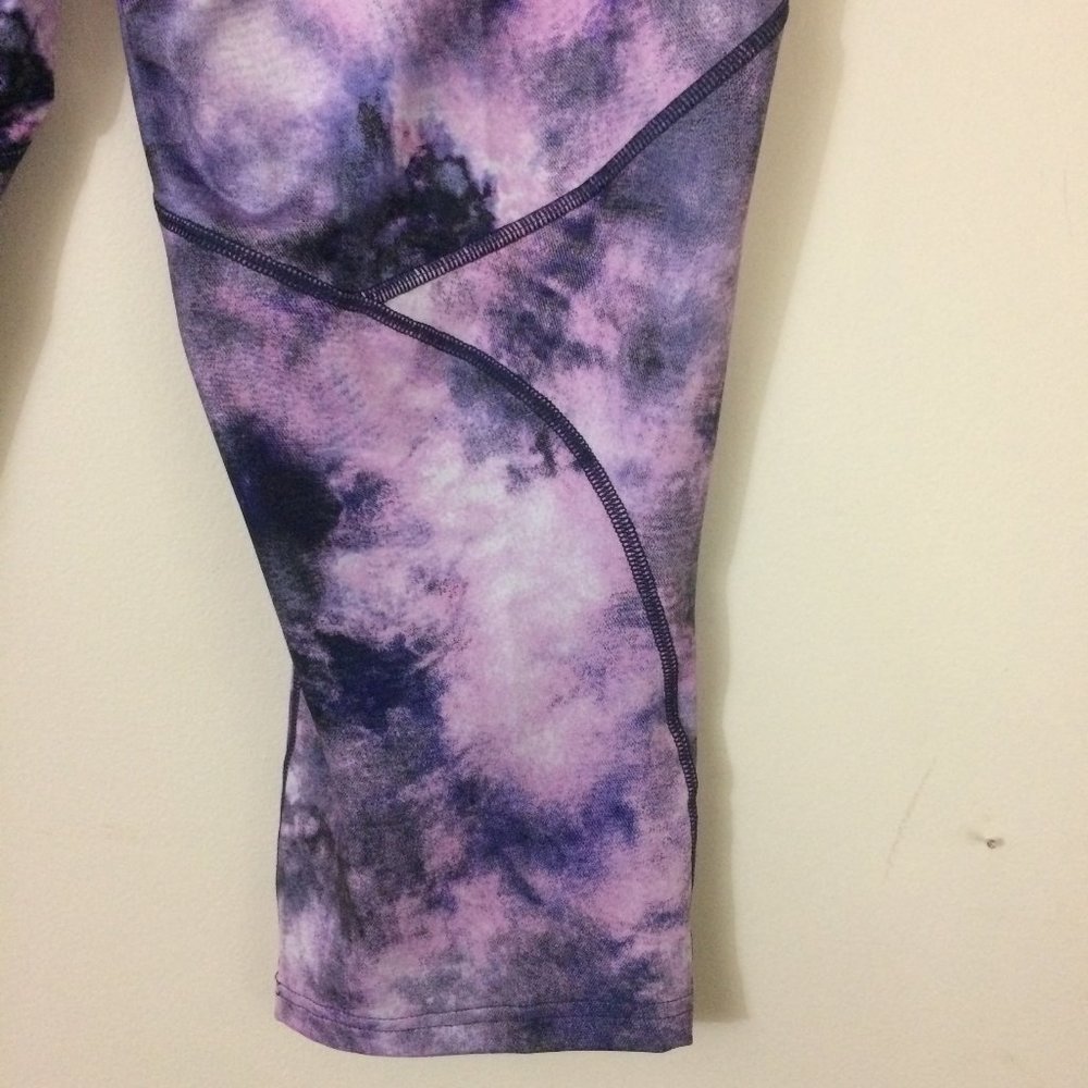 Tek Gear High Waist Purple Capri Leggings 3X - Picture 6 of 8